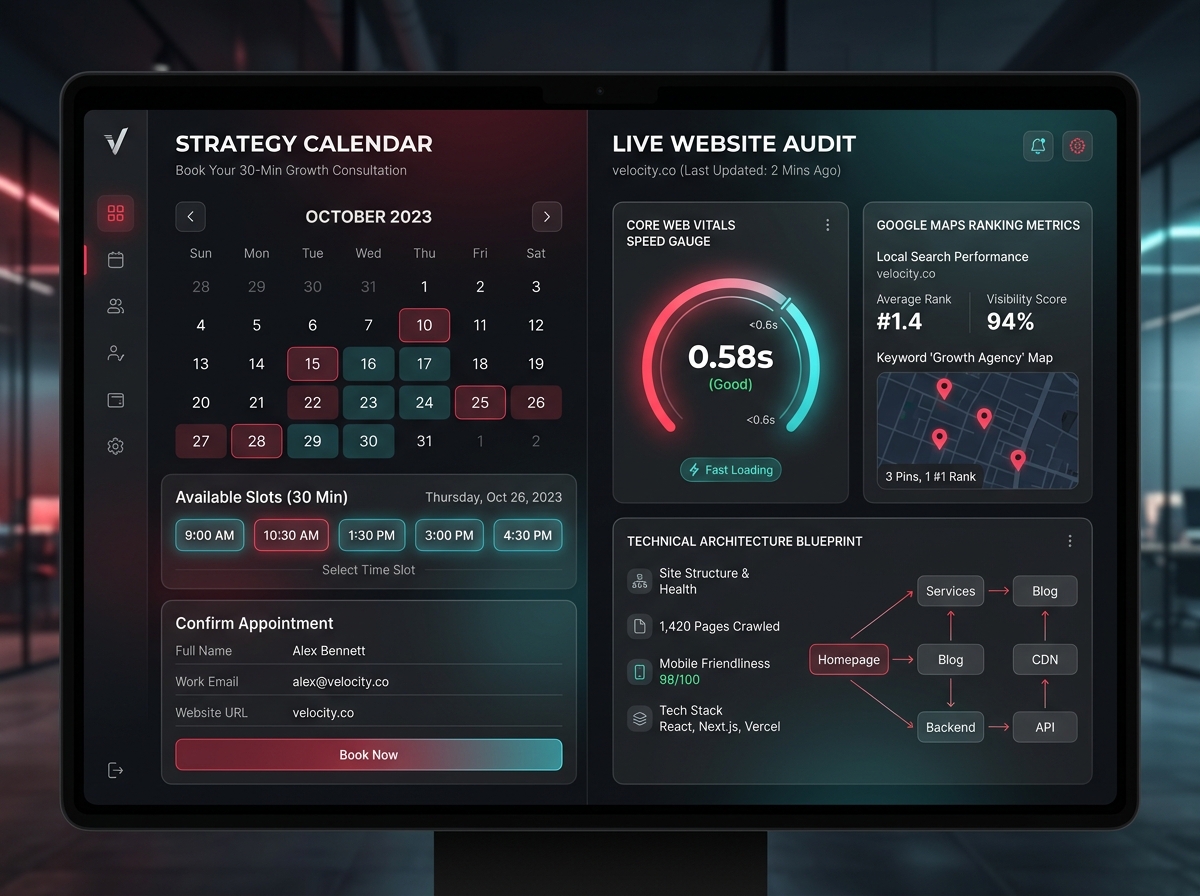 30-Minute Growth Strategy & Audit Mockup